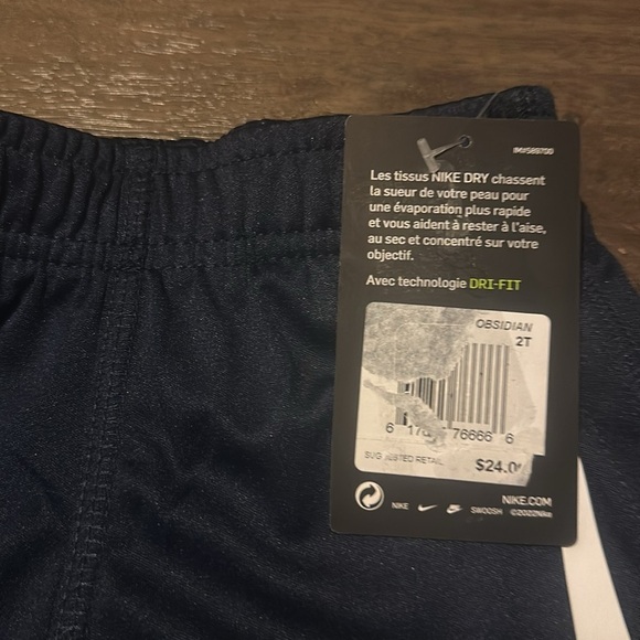 NWT Nike  Toddler Boy Performance
Swoosh Shorts Obsidian - Picture 4 of 11